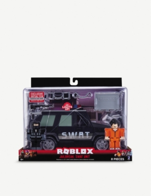 Roblox Roblox Jailbreak Swat Unit Playset Selfridges Com - roblox toys denmark