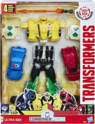 transformers robots in disguise combiner force team ultra bee figure