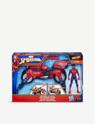 Avengers Aracno Moto Nerf Spiderman