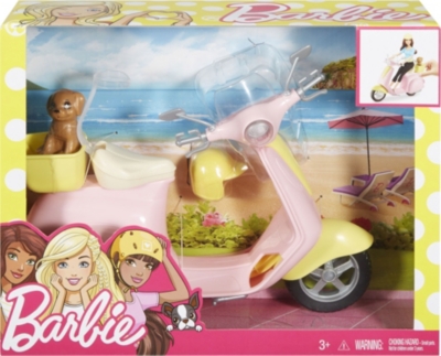 barbie moped scooter