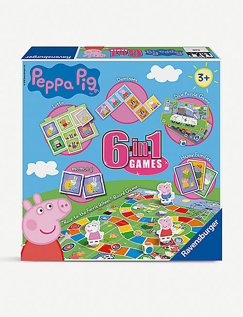 PEPPA PIG: 6-in-1 games box