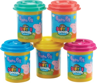 peppa pig softee dough set