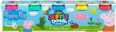 peppa pig softee dough set