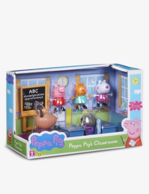 peppa pig back to school playset