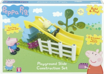 PEPPA PIG Playground slide construction set Selfridges