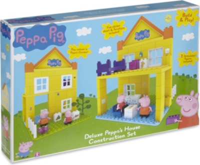 peppa pig peppa's house construction set