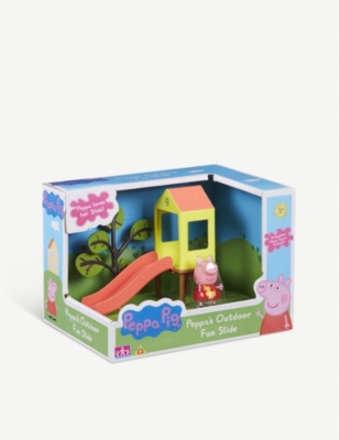 Peppa pig outdoor store fun playset assortment