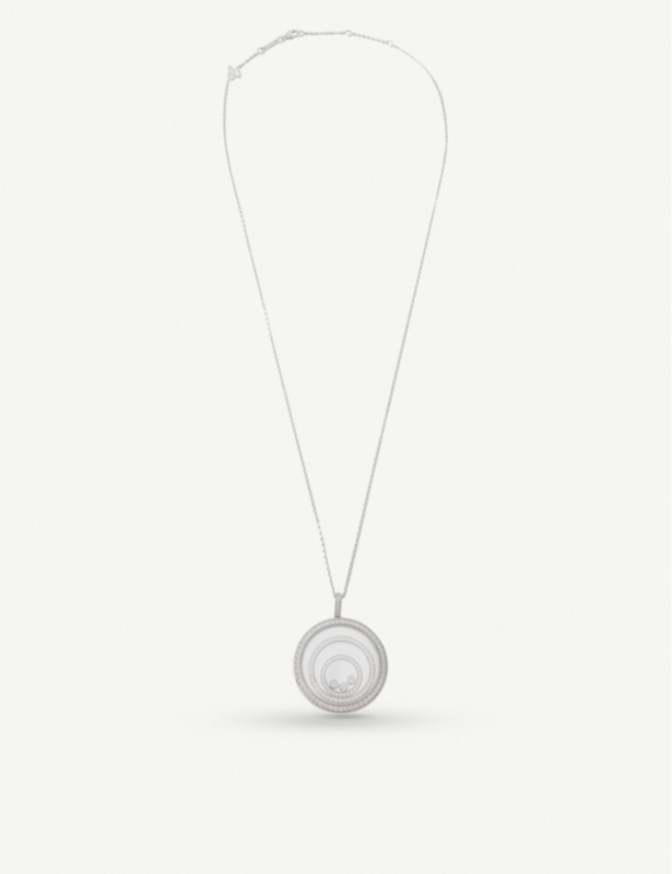 Happy Spirit 18ct white-gold and diamond pendant