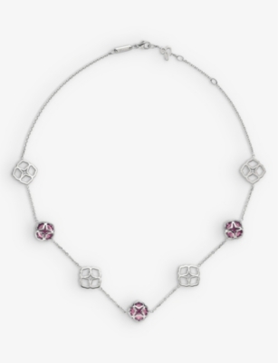 Imperiale 18ct White gold And Amethyst Necklace