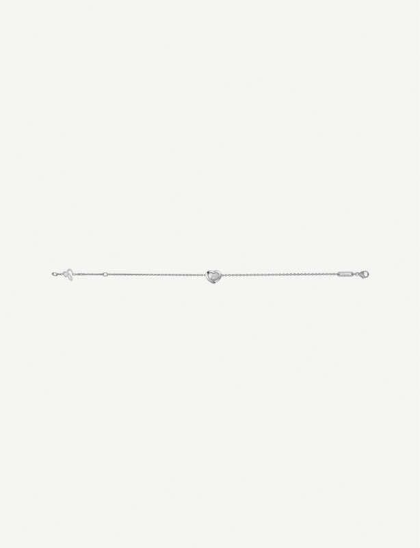 Happy Diamonds Icons 18ct white-gold and diamond bracelet