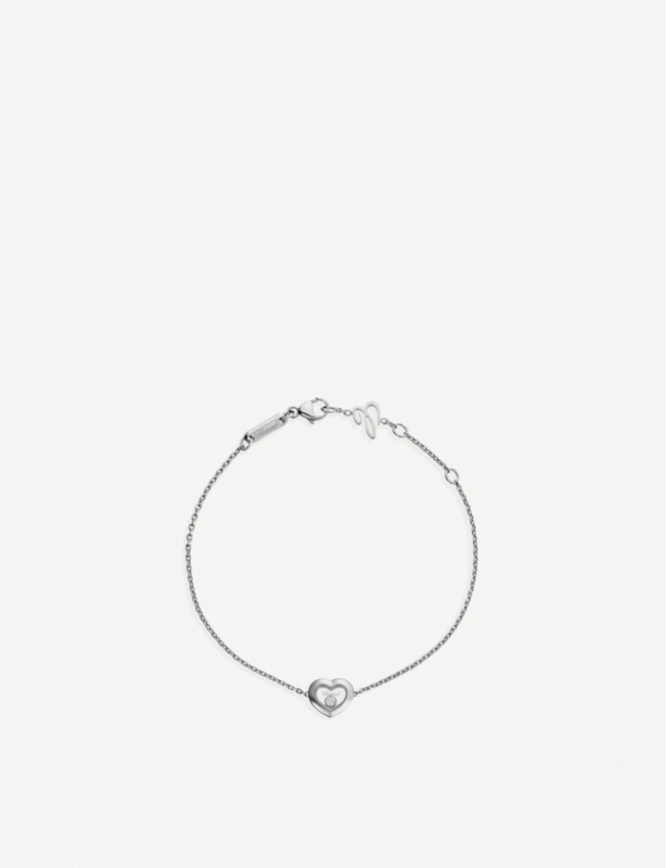 Happy Diamonds Icons 18ct white-gold and diamond bracelet
