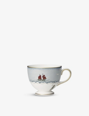 Wedgwood Sailor's Farewell Fine Bone-china Teacup And Saucer