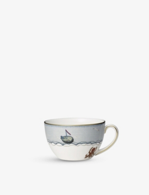Wedgwood Sailor's Farewell Fine Bone China Breakfast Cup And Saucer