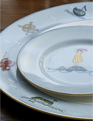 WEDGWOOD: Sailor's Farewell small china plate 17cm