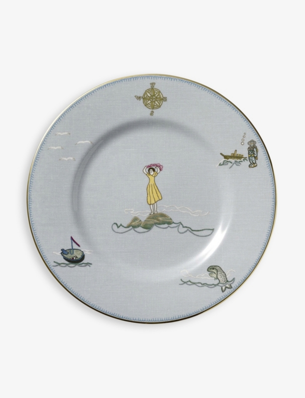 Sailor’s Farewell porcelain plate 20.5cm