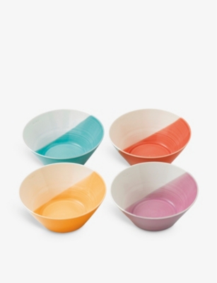 ROYAL DOULTON: 1815 Brights porcelain bowls set of four