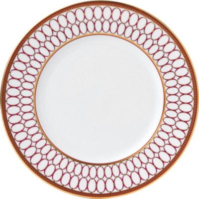 Wedgwood Renaissance Red Bone China Plate 27cm