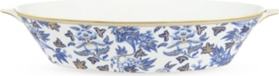 WEDGWOOD: Hibiscus oval serving bowl 1.3l