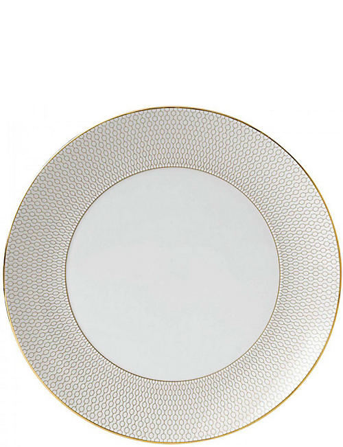 WEDGWOOD: Arris china dinner plate 28cm