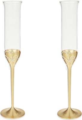 VERA WANG @ WEDGWOOD: Love Knots toasting flutes