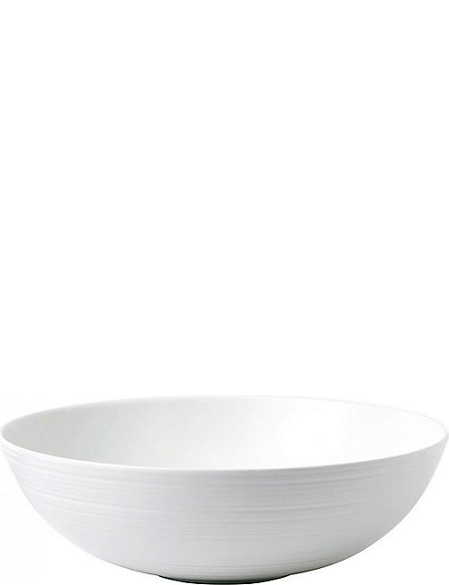 JASPER CONRAN @ WEDGWOOD: Strata bone china serving bowl 30cm