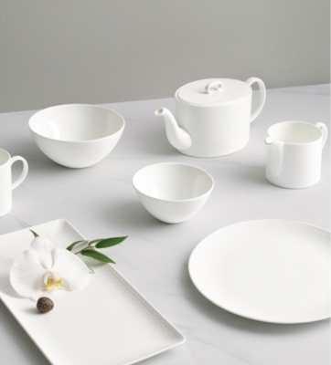 Wedgwood White Gio Fine Bone China Teapot 1l