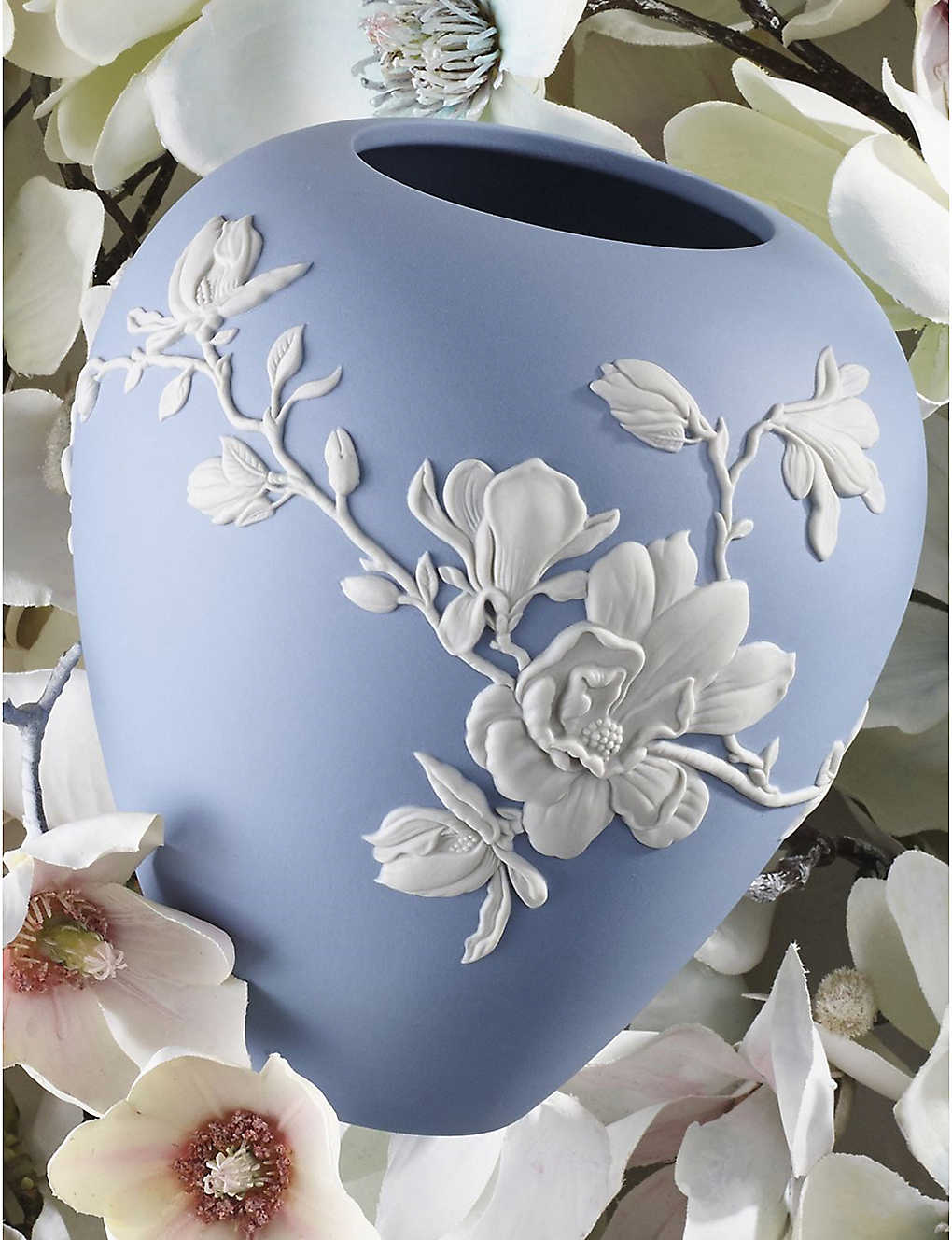 Wedgwood Magnolia Blossom Vase 