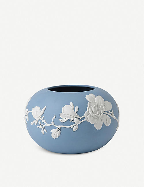 WEDGWOOD: Magnolia Blossom jasperware bowl 11cm