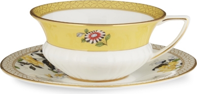 Wedgwood Wonderlust Primrose Teacup And Saucer