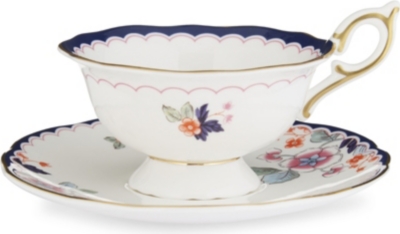 Wedgwood Wonderlust Jasmine Bloom Teacup And Saucer