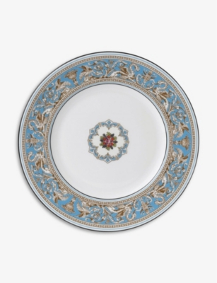 WEDGWOOD: Florentine Turquoise dinner plate 27cm