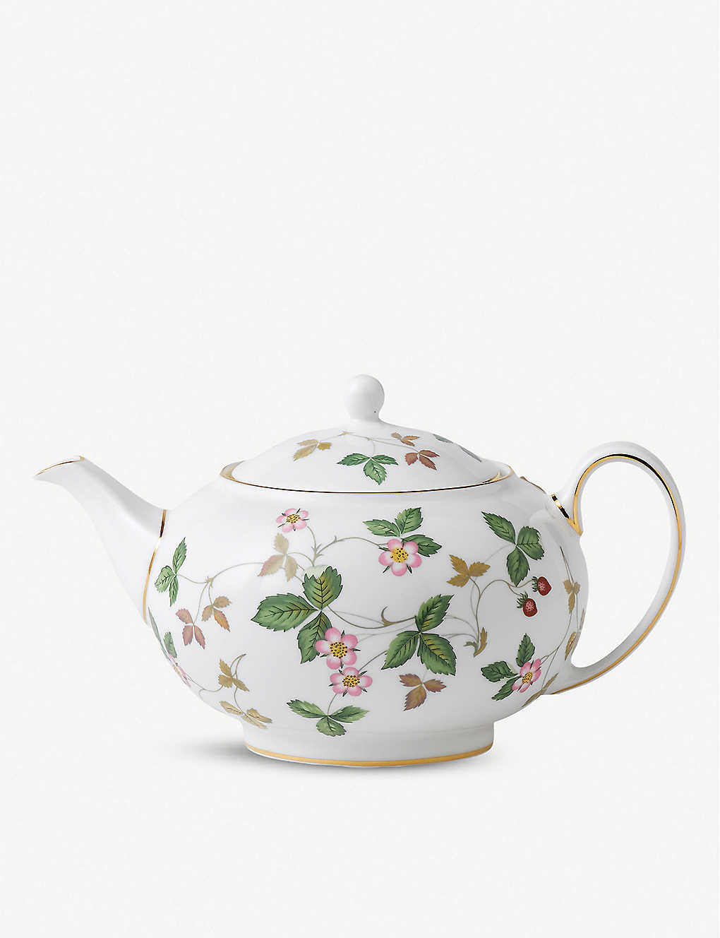 Wedgwood Wild Strawberry Teapot With $35 Credit