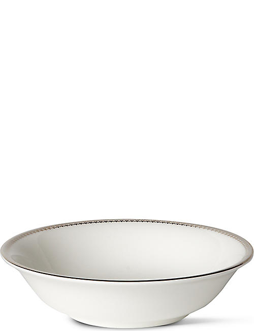 VERA WANG @ WEDGWOOD: Lace Platinum cereal bowl