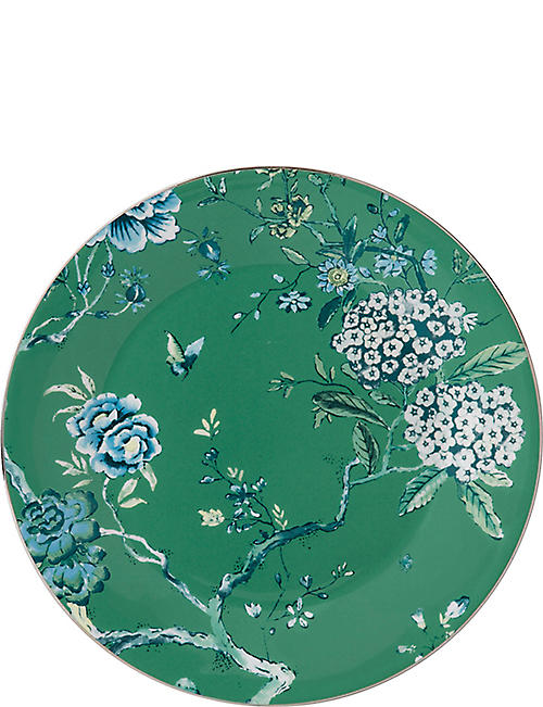JASPER CONRAN @ WEDGWOOD: Chinoiserie green plate 27cm