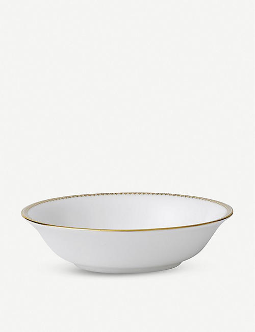 VERA WANG @ WEDGWOOD: Lace Gold fine bone china cereal bowl 16cm