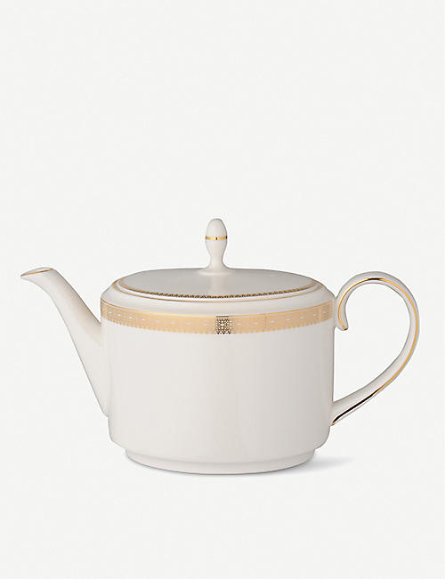 VERA WANG @ WEDGWOOD: Lace Gold teapot 14.5cm