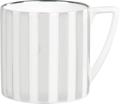 JASPER CONRAN @ WEDGWOOD: Platinum Striped mini mug 290ml