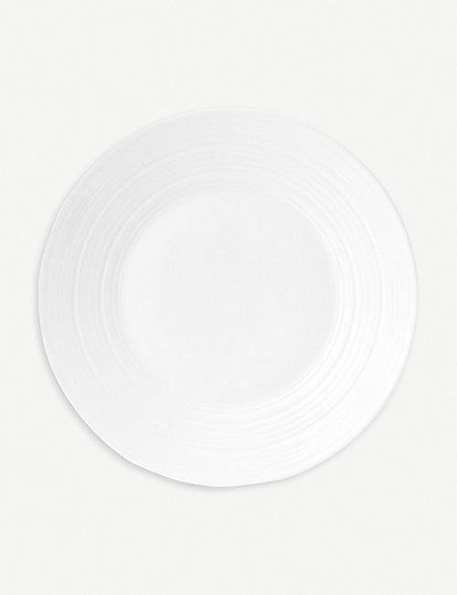 JASPER CONRAN @ WEDGWOOD: Strata bone-china plate 23cm