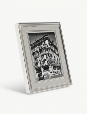 VERA WANG @ WEDGWOOD: Grosgrain photo frame 13x18cm
