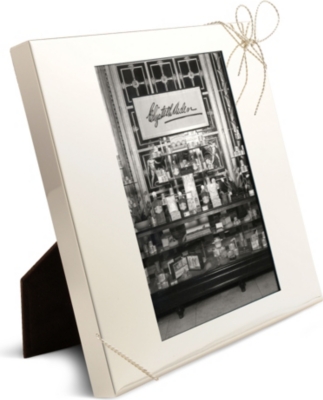"Love Knots silver-plated photo frame 5"" x 7"""