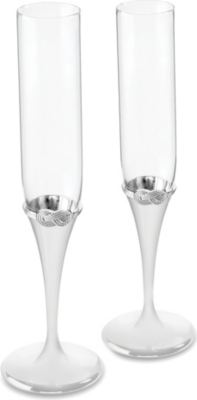 VERA WANG WEDGWOOD VERA WANG @ WEDGWOOD INFINITY TOASTING FLUTE SET,36167654