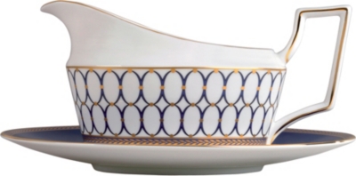 WEDGWOOD: Renaissance Gold sauce boat