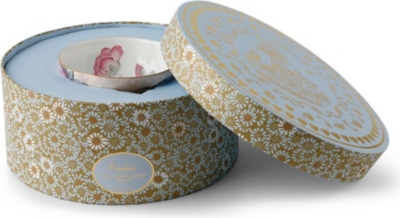 WEDGWOOD: Cuckoo teacup and saucer peach