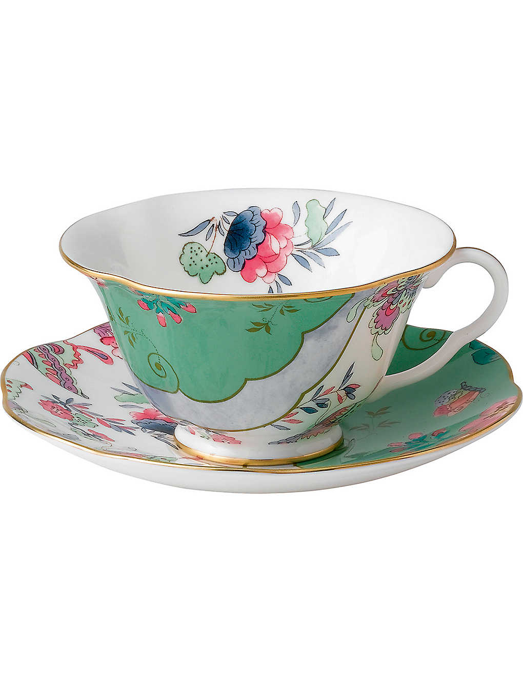 Shop Wedgwood Butterfly Bloom Teacup And Saucer