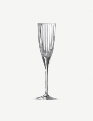 ROYAL DOULTON: Linear champagne glasses set of six