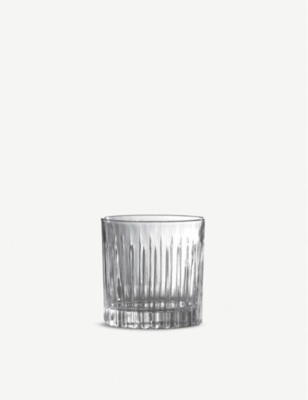 ROYAL DOULTON: Linear crystal tumbler