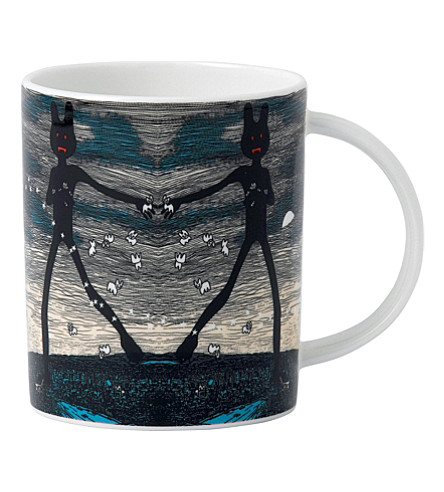 ROYAL DOULTON   Abstract design mug
