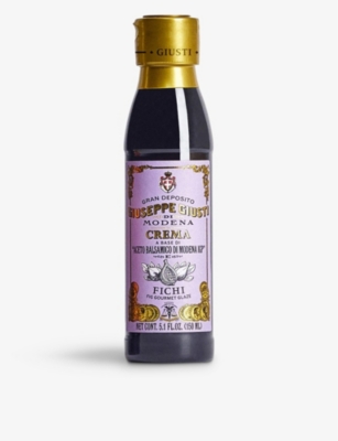 GIUSEPPE GIUSTI: Balsamic Crema glaze with fig 150ml