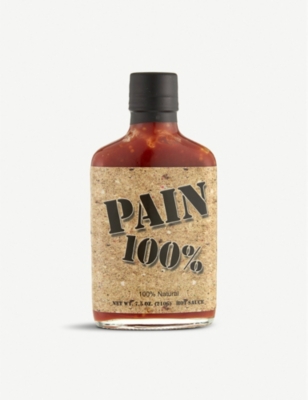 HOT SAUCES Pain 100 hot sauce 210g