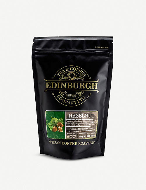 EDINBURGH TEA & COFFEE: Hazelnut ground coffee 200g